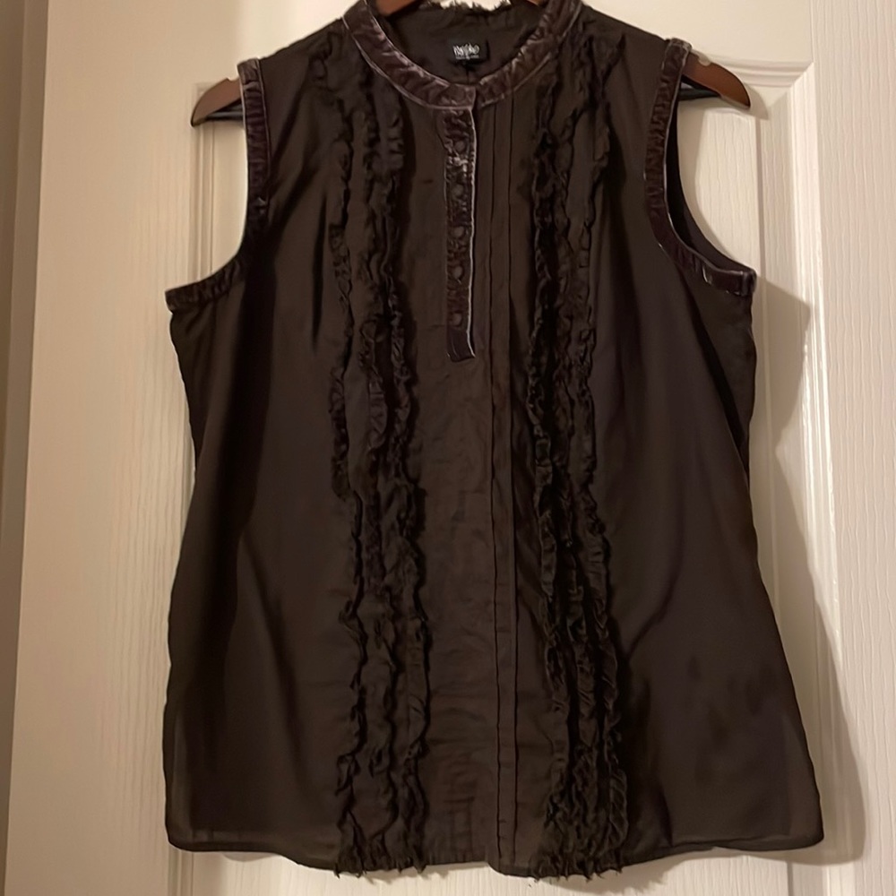 Massimo Sleeveless Dress Shirt